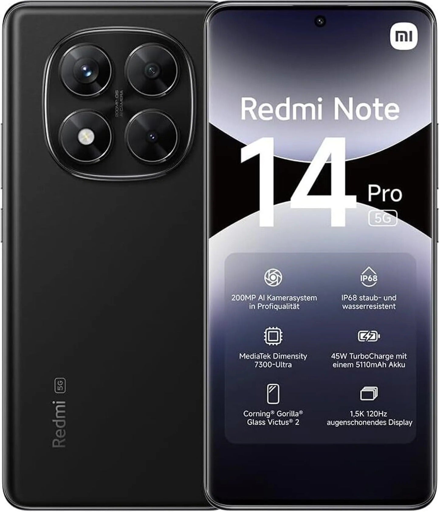 Xiaomi Redmi Note 14 Pro - 512 GB - Mobiltelefon