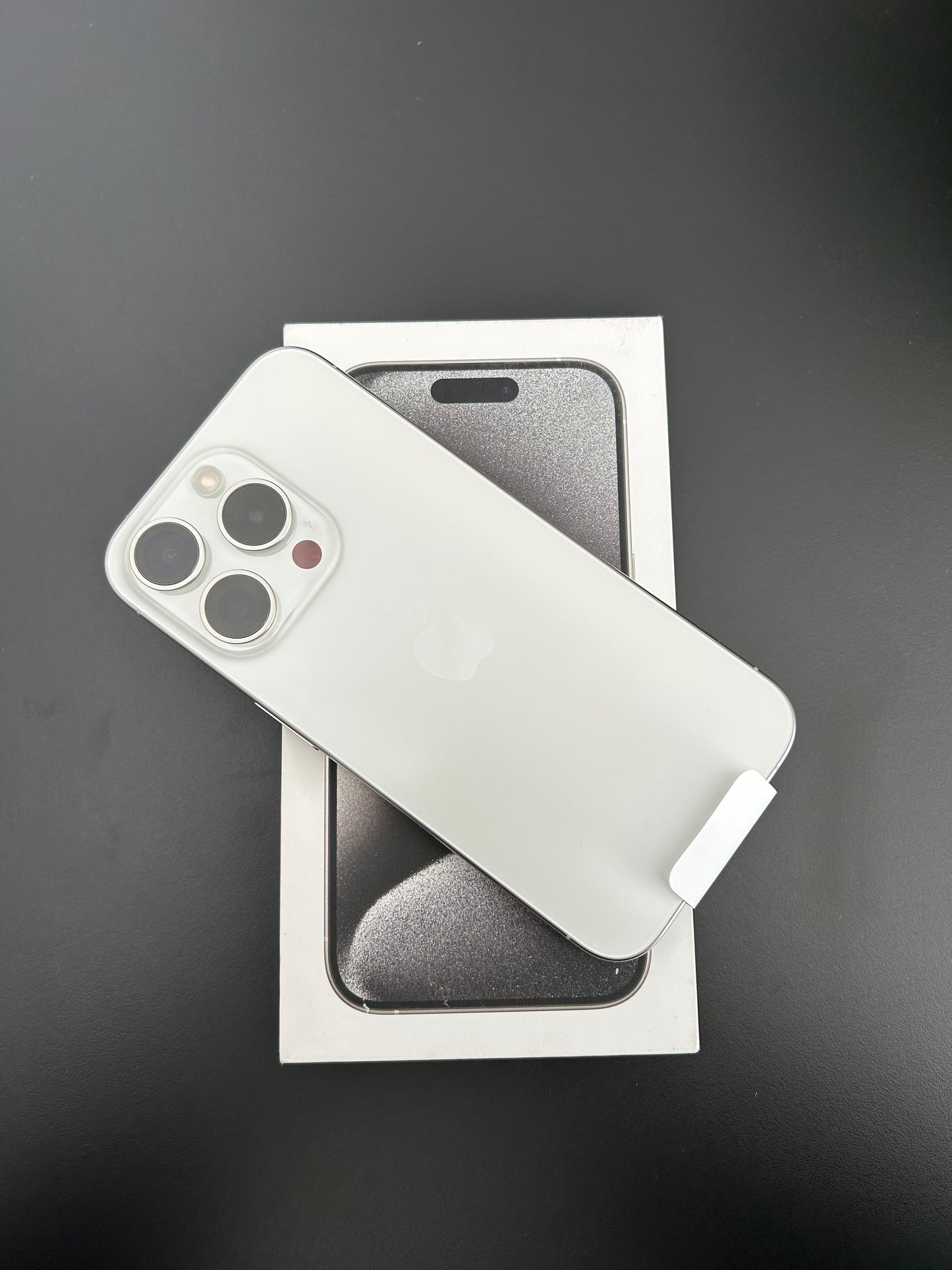 Apple iPhone 15 Pro White Titanium 256GB (eSIM only)