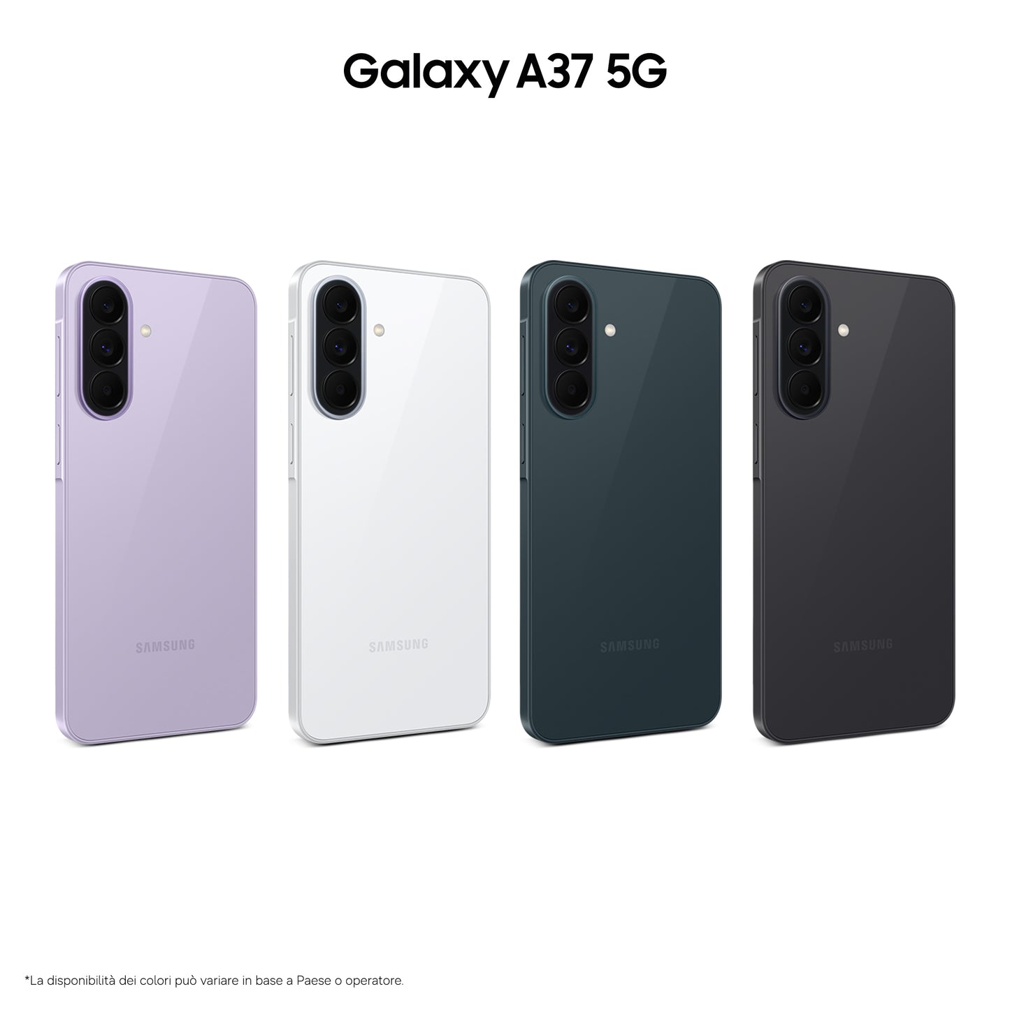 Samsung Galaxy A37 Charcoal - 256 GB - Mobiltelefon