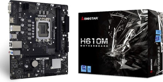 Biostar - H610MHP 2.0 - Mainboard