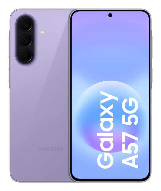 Samsung Galaxy A57 Awesome Lilac - 128 GB - Mobiltelefon
