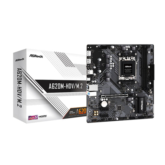 Asrock - A620M-HDV/M.2 - Mainboard