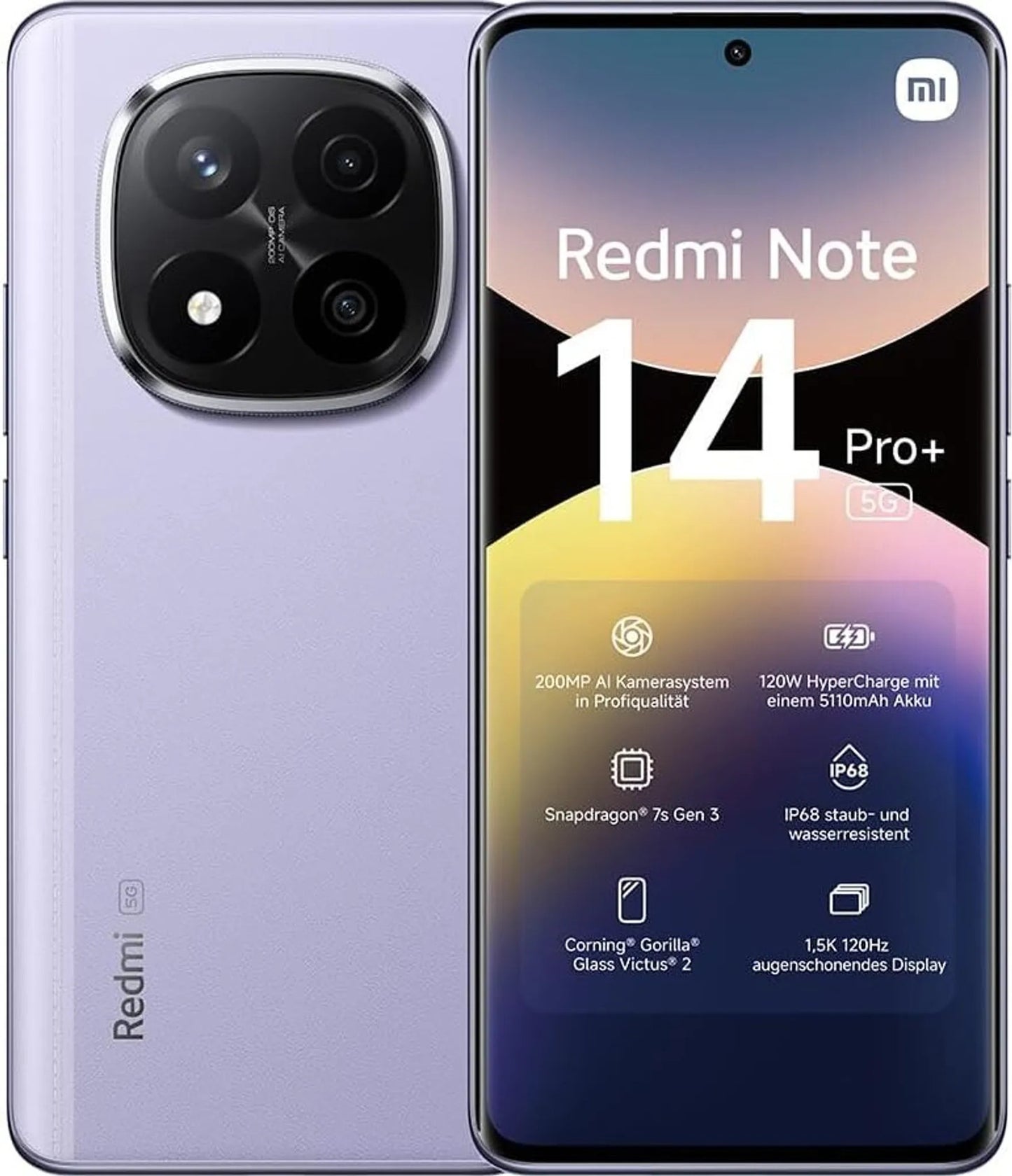 Xiaomi - Redmi Note 14 Pro+ 5G 512GB - Handy