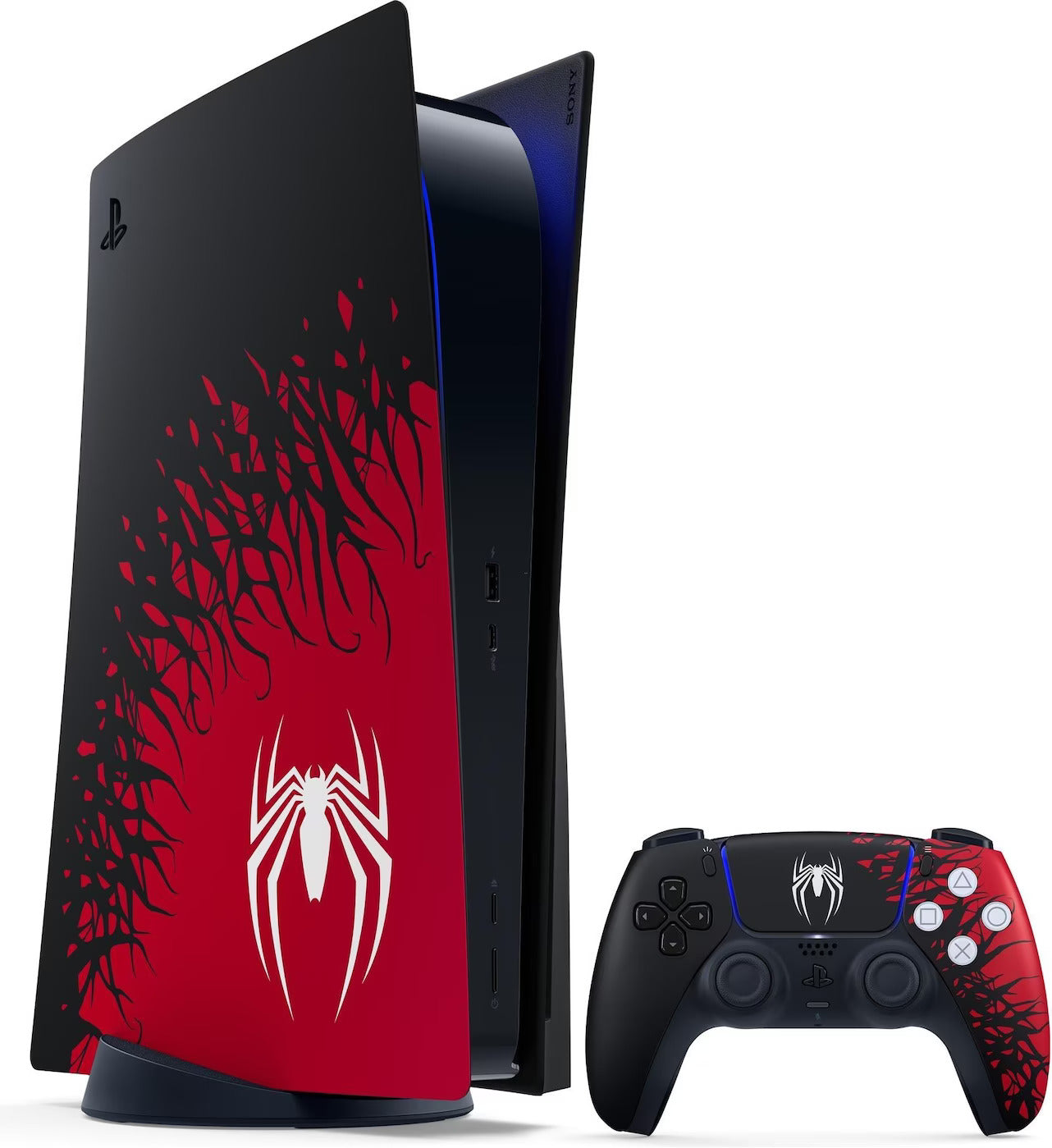 Sony PlayStation 5 - 825GB Marvel's Spider-Man 2 Limited Edition Bundle schwarz/rot