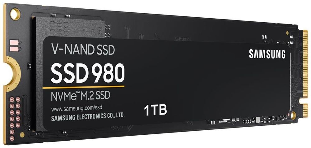 Samsung SSD 980 1TB, M.2 2280 / M-Key / PCIe 3.0 x4