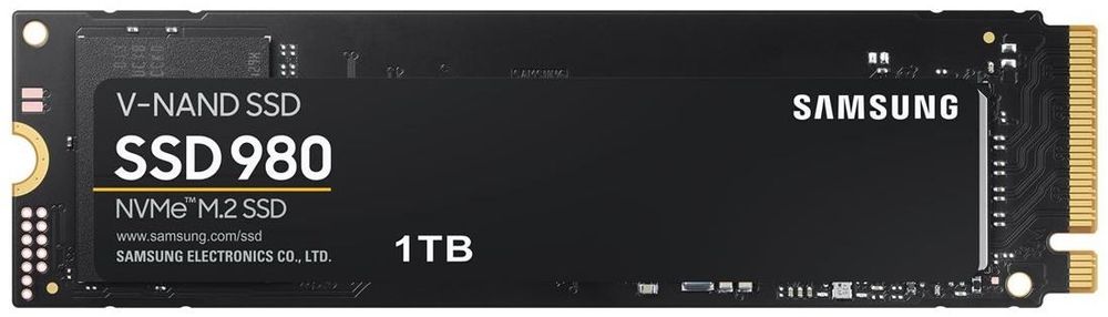 Samsung SSD 980 1TB, M.2 2280 / M-Key / PCIe 3.0 x4