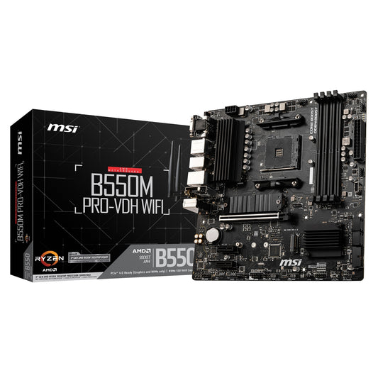 MSI - B550M PRO-VDH WIFI - Mainboard