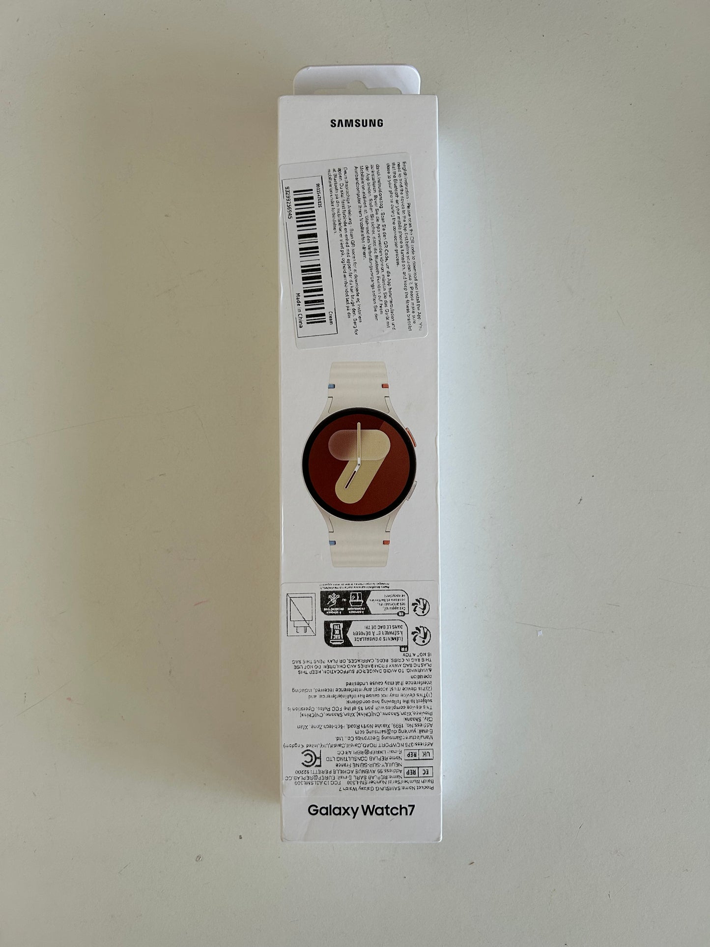 Samsung Galaxy Watch 7 Bluetooth 40mm Cream
