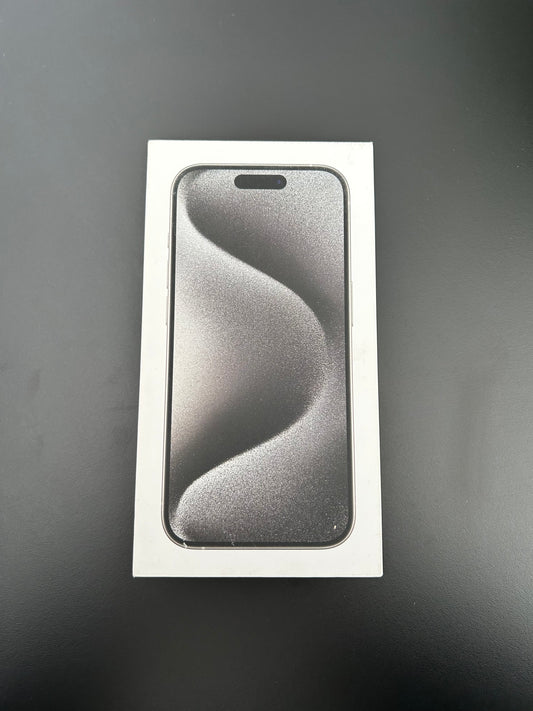 Apple iPhone 15 Pro White Titanium 256GB (eSIM only)
