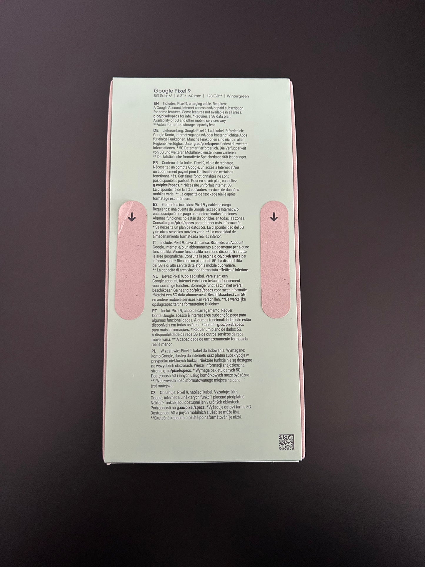 Google Pixel 9 128GB Wintergreen