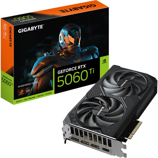 GigaByte - GeForce RTX 5060 Ti WINDFORCE OC 8G - Grafikkarte