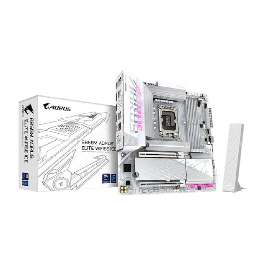 GigaByte - B860M AORUS ELITE WIFI6E ICE - Mainboard