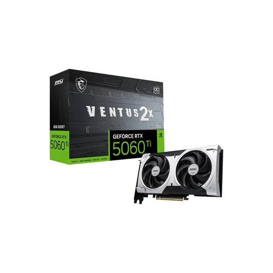 MSI - GeForce RTX 5060 Ti VENTUS 2X OC PLUS 8G - Grafikkarte