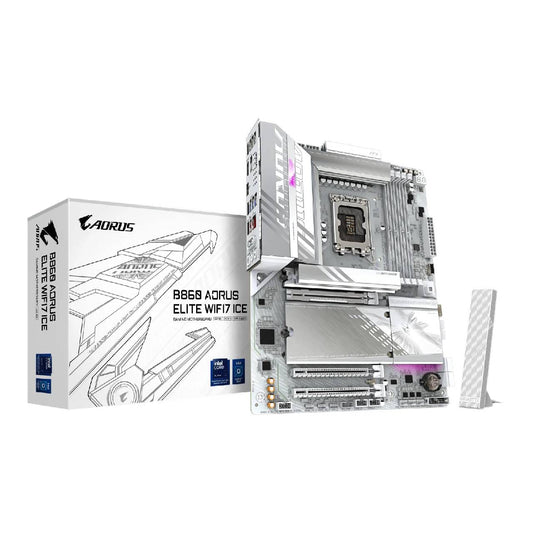 GigaByte - B860 AORUS ELITE WIFI7 ICE - Mainboard