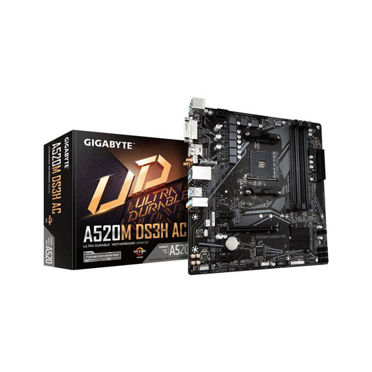 GigaByte - GiBy A520M DS3H AC - Mainboard