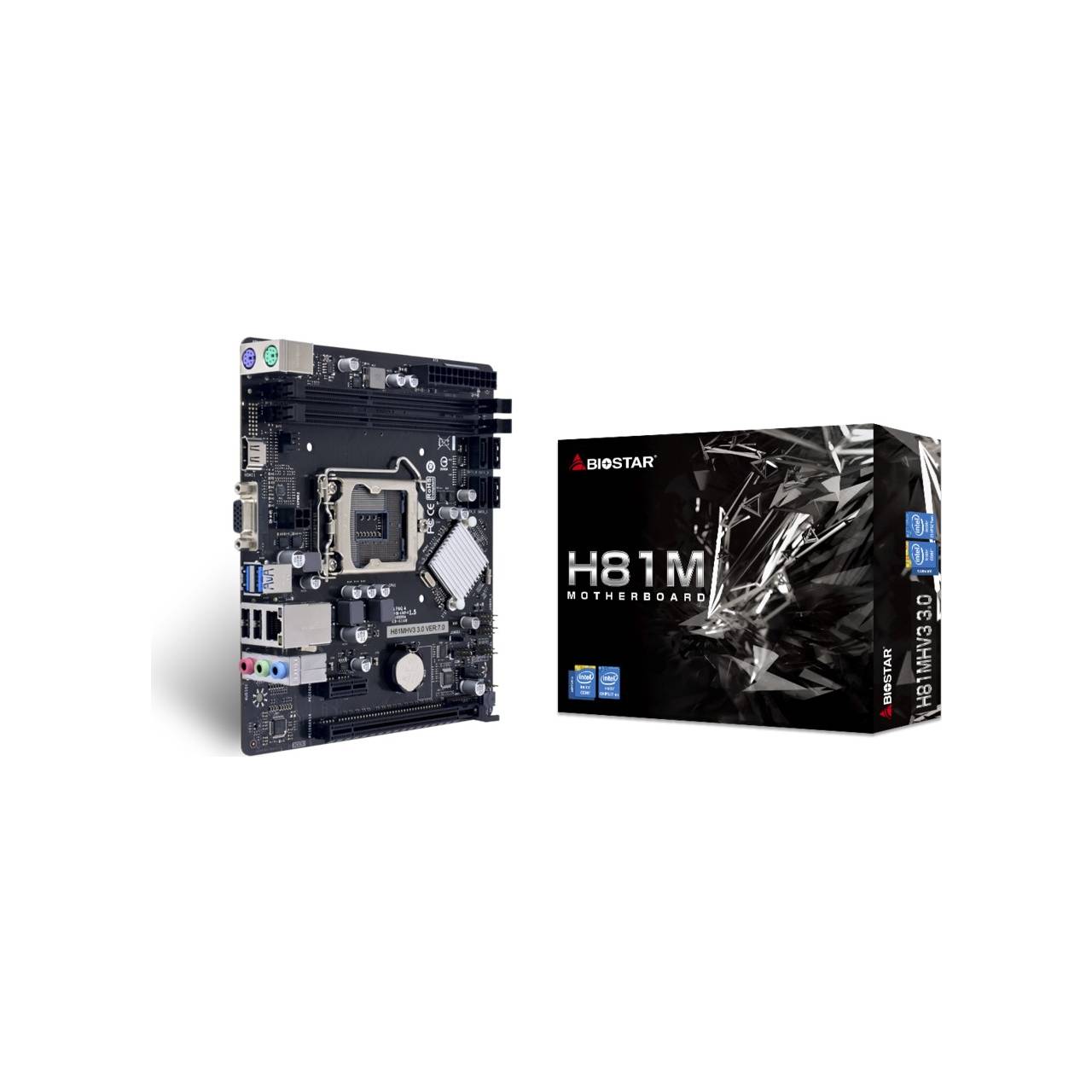 Biostar - H81MHV3 3.0, Mainboard