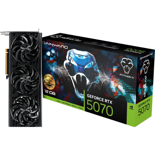 Gainward GeForce RTX 5070 Python III OC - n - PCI - Express - Grafikkarte