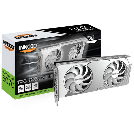 Inno3D GeForce Rtx 5070 Twin X2 Oc White Gddr7 - PCI - Express - Grafikkarte