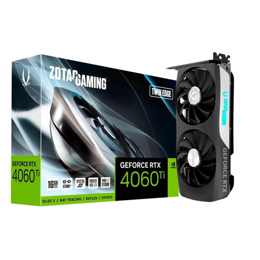 ZOTAC - GeForce RTX 4060 Ti 16GB Twin Edge OC, Grafikkarte