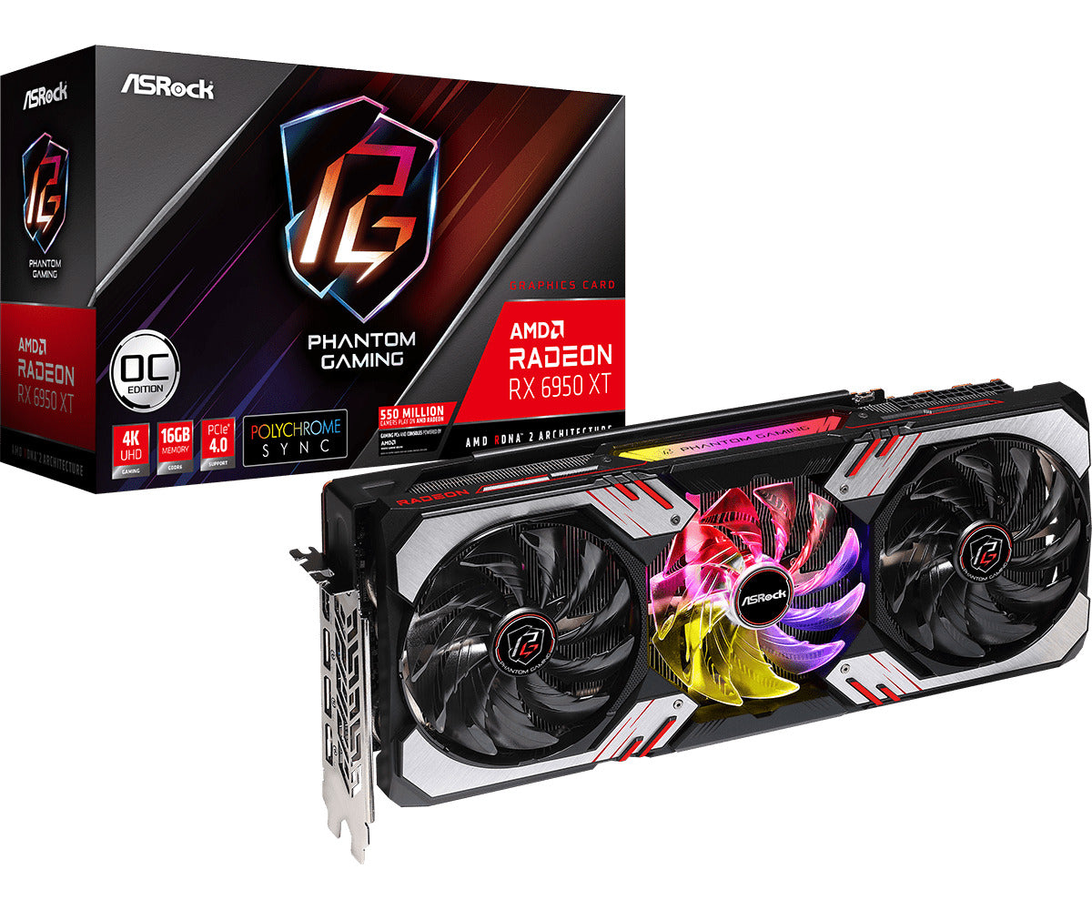ASRock Radeon RX 6950 XT Phantom Gaming 16GB OC