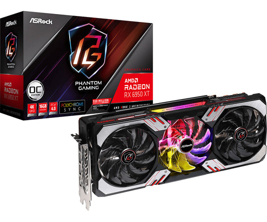 ASRock Radeon RX 6950 XT Phantom Gaming 16GB OC