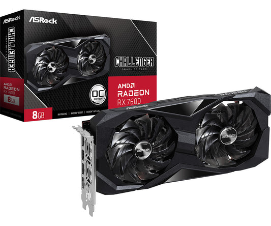 ASRock Radeon RX 7600 Challenger 8GB OC