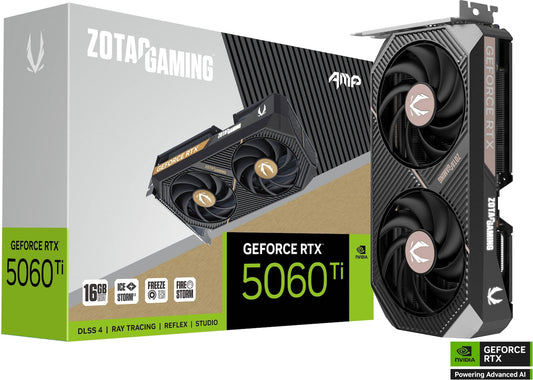ZOTAC Gaming GeForce RTX 5060 Ti Twin Edge OC GDDR7 - PCI - Express - Grafikkarte