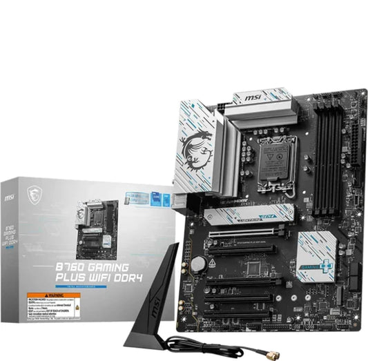 MSI - B760 GAMING PLUS WIFI DDR4 - Mainboard