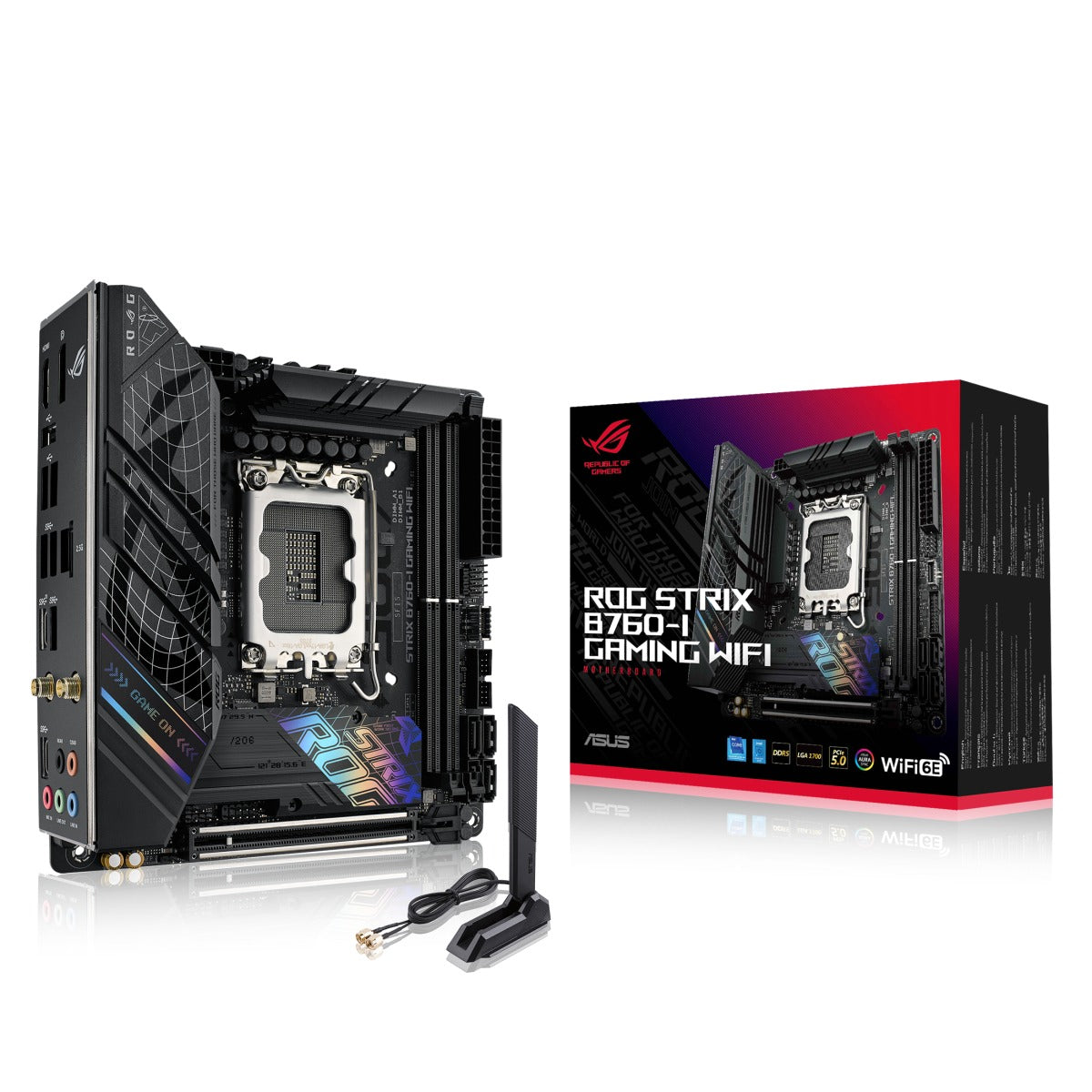 Asus - ROG STRIX B760-I GAMING WIFI - Prozessor