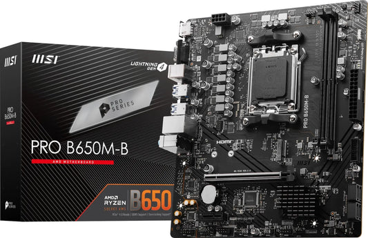 MSI - PRO B650M-B - Mainboard