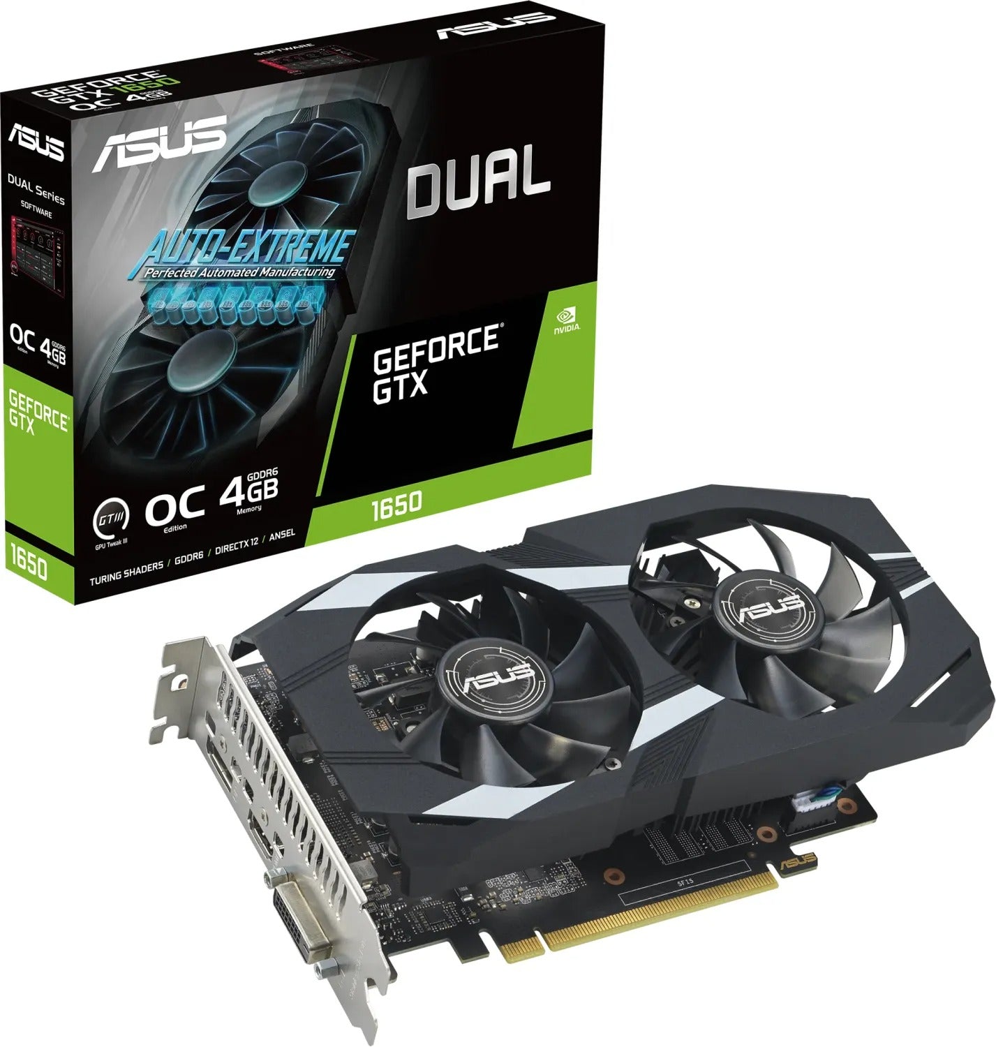 ASUS GeForce GTX 1650  DUAL EVO OC