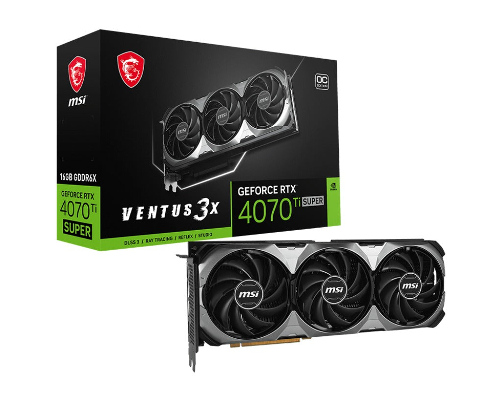 MSI GeForce RTX 4070 Ti SUPER 16G Ventus 3X OC