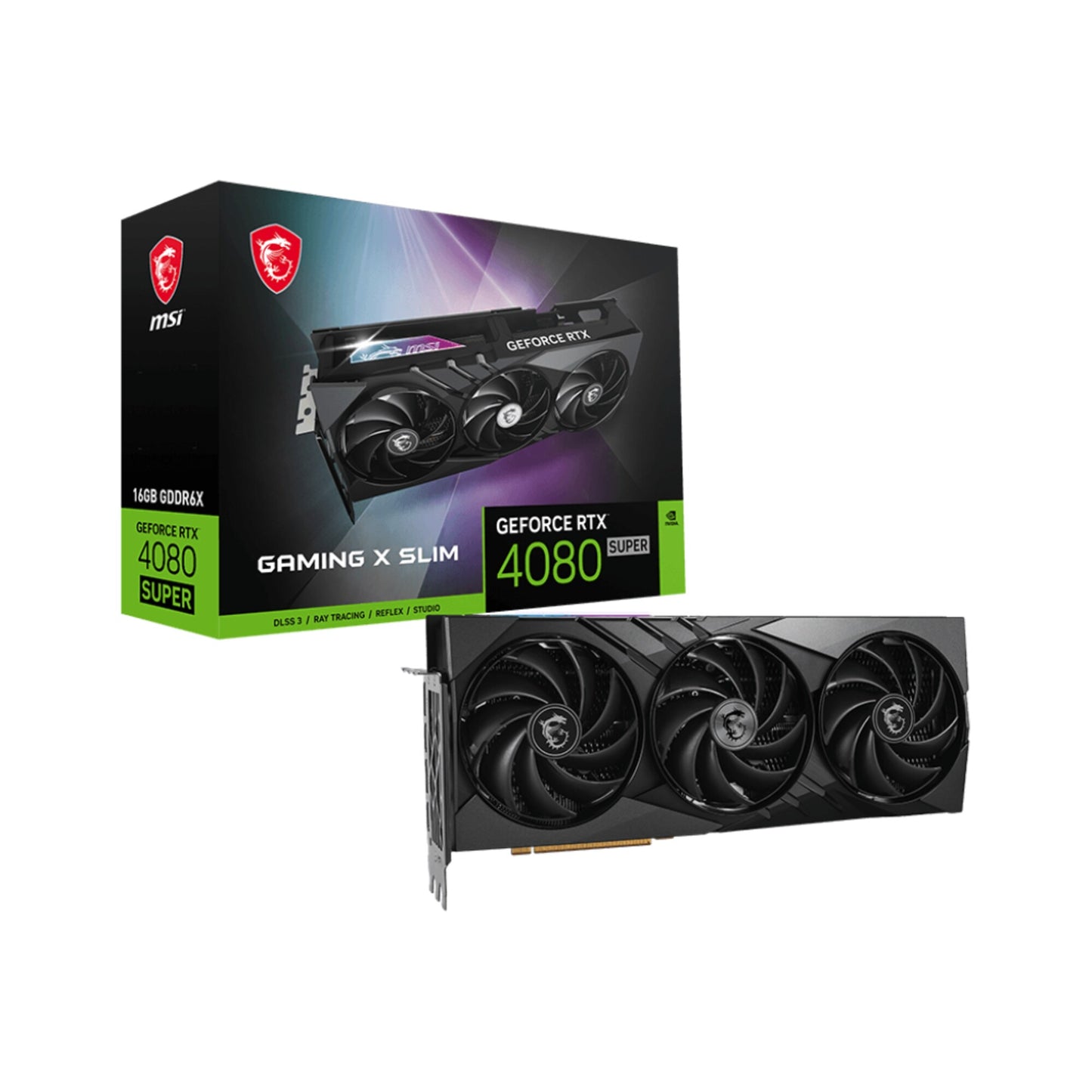 MSI GeForce RTX 4080 SUPER 16G Gaming X Slim