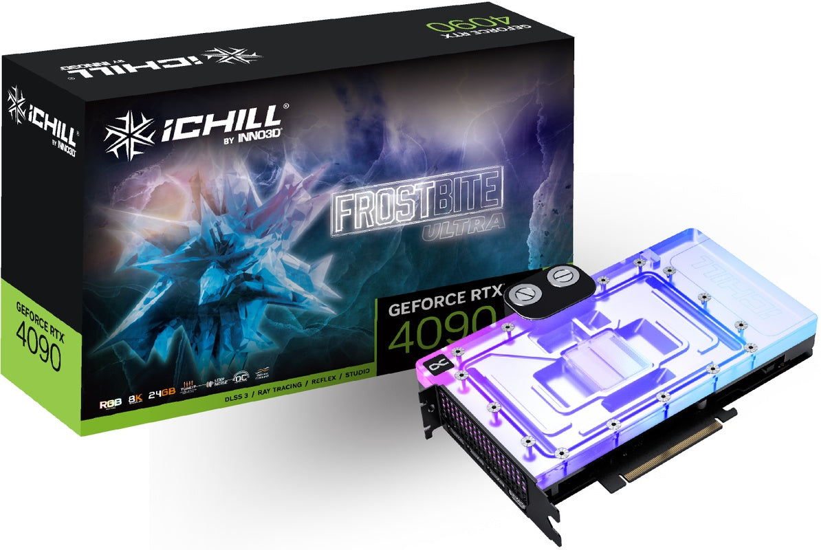 INNO3D GEFORCE RTX 4090 ICHILL FROSTBITE ULTRA