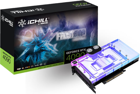 INNO3D GEFORCE RTX 4090 ICHILL FROSTBITE ULTRA