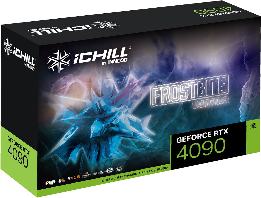 INNO3D GEFORCE RTX 4090 ICHILL FROSTBITE ULTRA