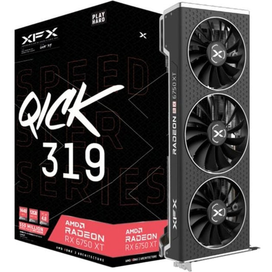 XFX - Radeon RX 6750 XT SPEEDSTER QICK319 Core, Grafikkarte