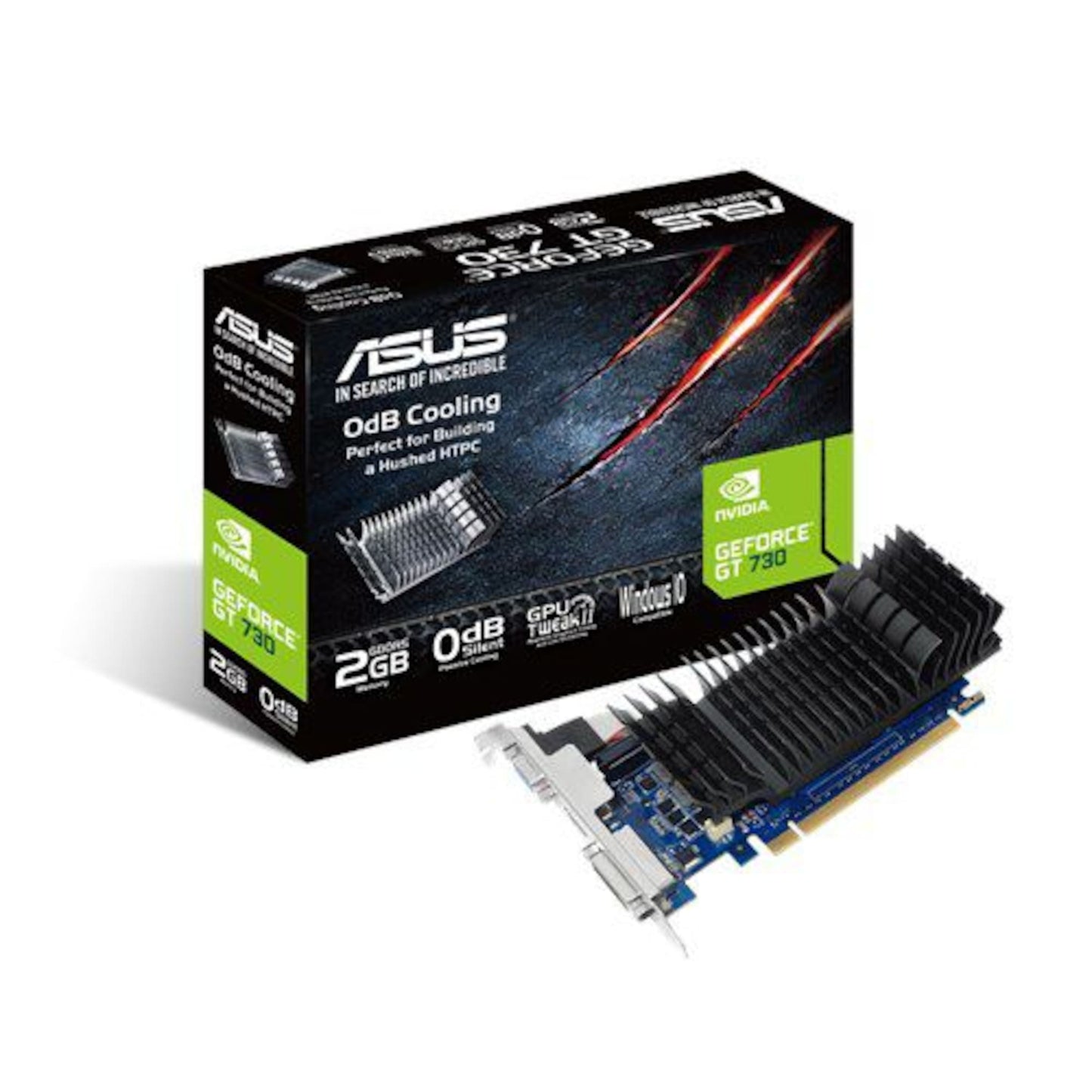 ASUS - GeForce GT730-SL-BRK, Grafikkarte