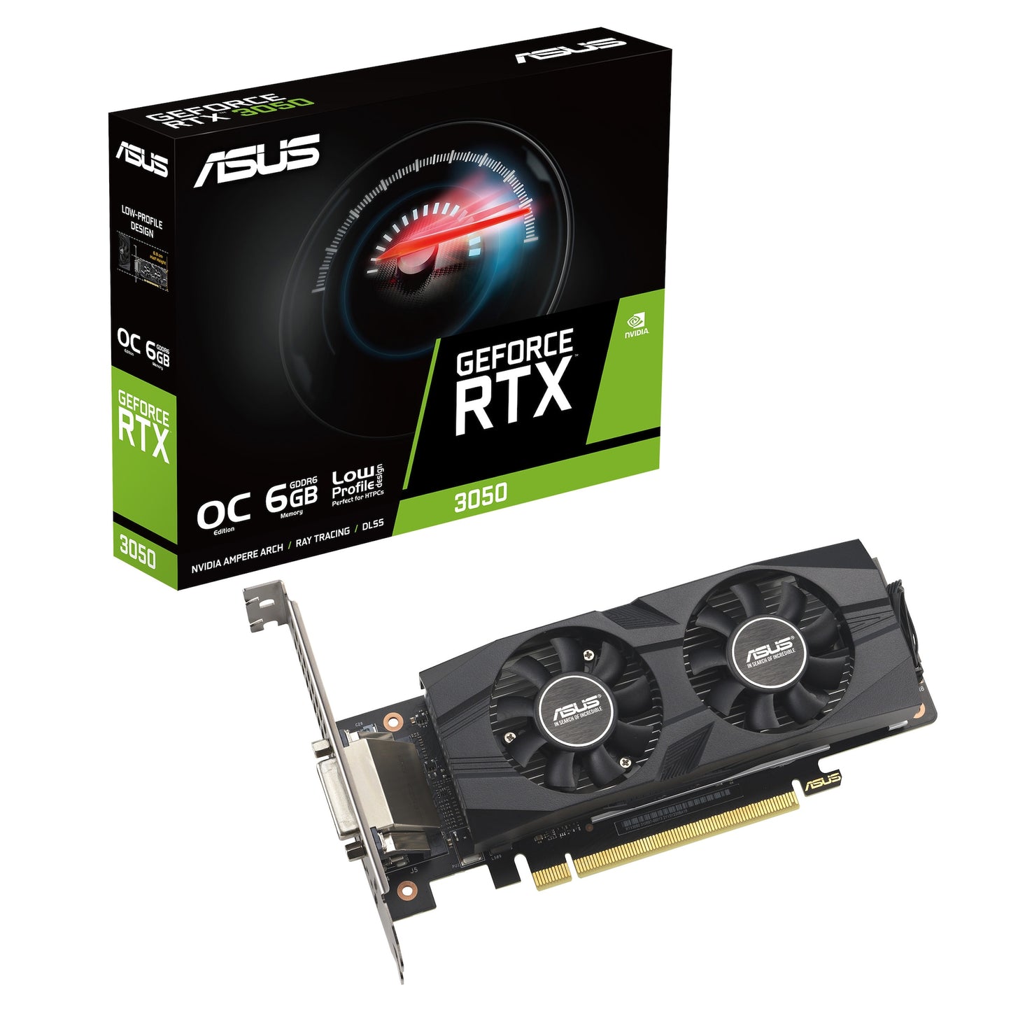 ASUS - GeForce RTX 3050 LP-BRK, Grafikkarte