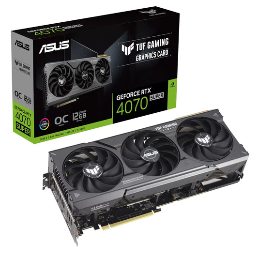 ASUS - GeForce RTX 4070 SUPER TUF GAMING OC, Grafikkarte