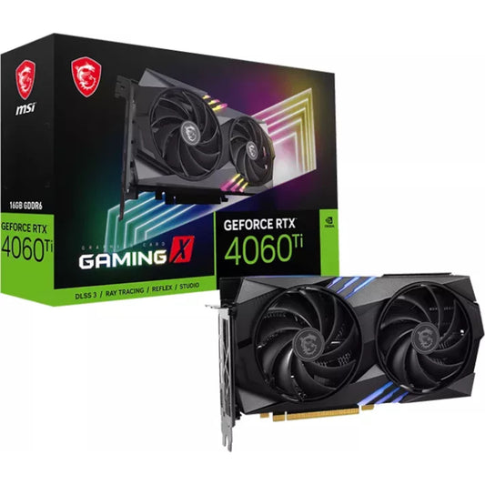 MSI - GeForce RTX 4060 Ti GAMING X 16G, Grafikkarte