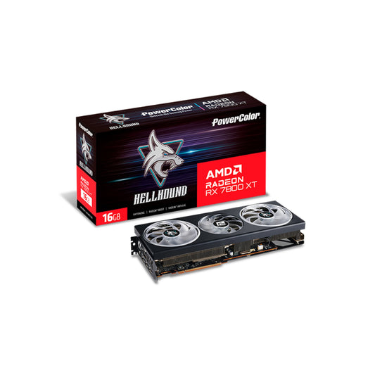 PowerColor - Radeon RX 7800 XT Hellhound 16GB OC, Grafikkarte