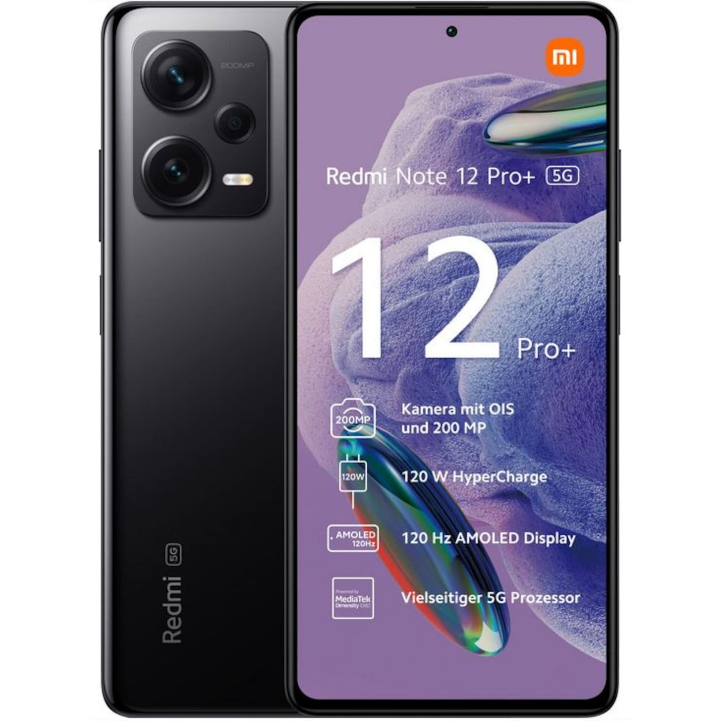 Xiaomi Redmi Note 12 Pro+ 5G Midnight Black