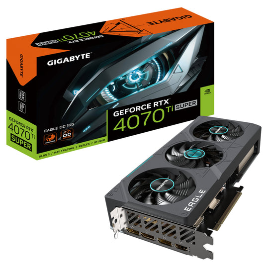 GIGABYTE - GeForce RTX 4070 Ti SUPER EAGLE OC 16G, Grafikkarte