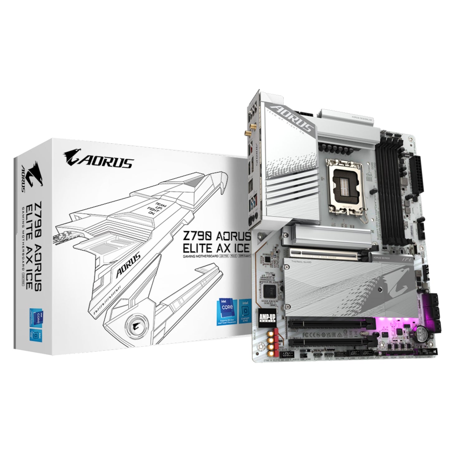 GIGABYTE - Z790 AORUS ELITE AX ICE, Mainboard