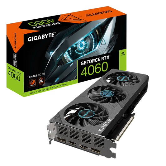 GIGABYTE - GeForce RTX 4060 EAGLE OC, Grafikkarte