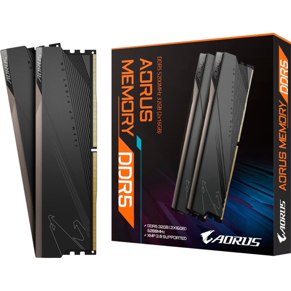 GIGABYTE - DIMM 32 GB DDR5-5200 (2x 16 GB) Dual-Kit, Arbeitsspeicher