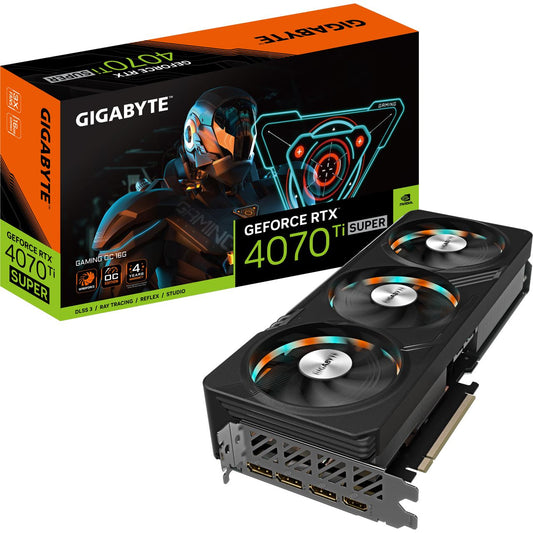 GIGABYTE - GeForce RTX 4070 Ti SUPER GAMING OC 16G, Grafikkarte