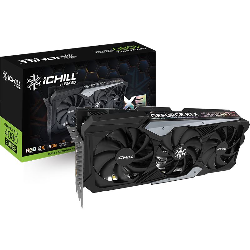 INNO3D - GeForce RTX 4080 SUPER ICHILL X3, Grafikkarte