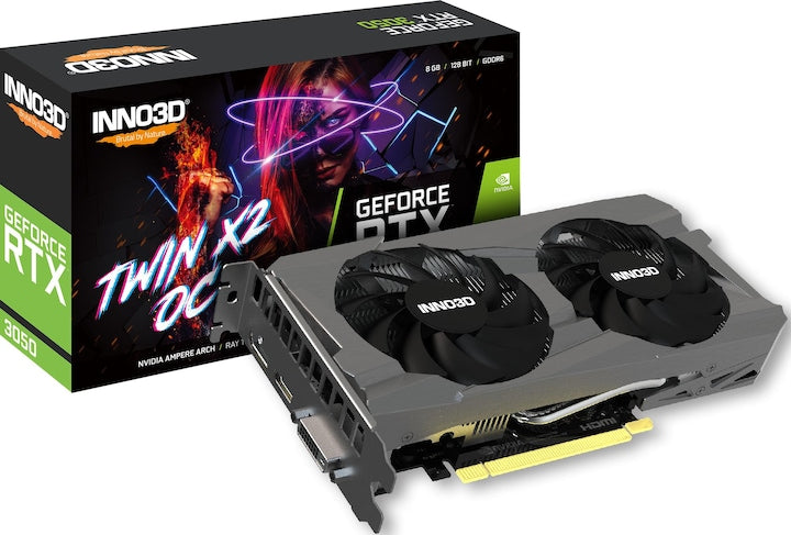 INNO3D - GeForce RTX 3050 TWIN X2 OC V2, Grafikkarte